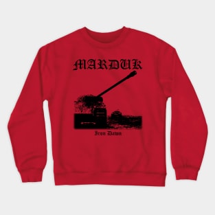 Marduk Iron Dawn | Black Metal Crewneck Sweatshirt